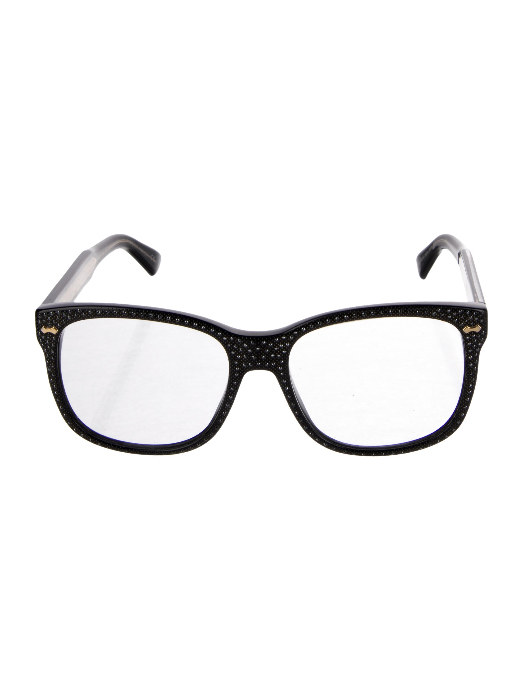 Gucci Web Accent Square Eyeglasses