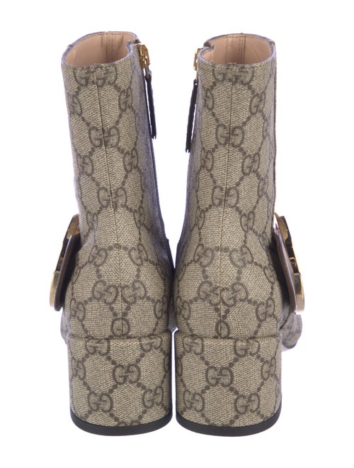 Gucci Blondie Ankle Boot GG Supreme Boots