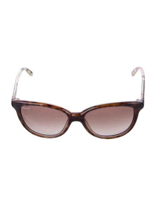 Gucci Web Accent Cat-Eye Sunglasses