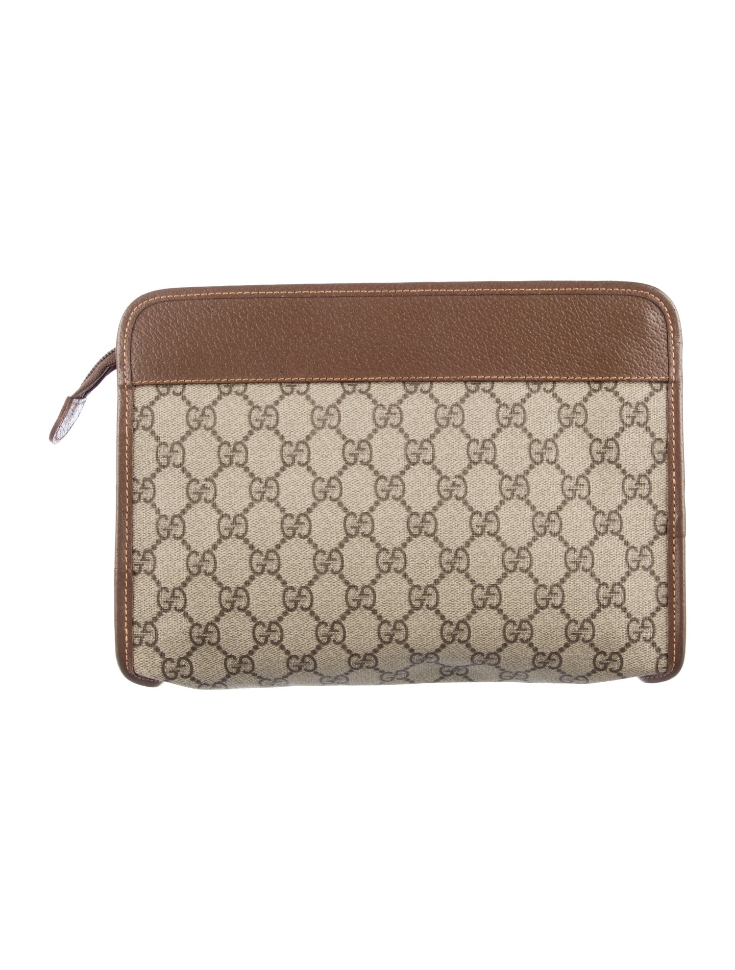 Gucci Coated Canvas Cosmetic Bag