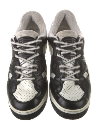 Gucci Interlocking G Logo Leather Sneakers