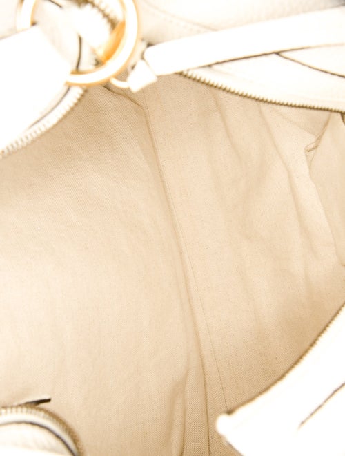 Gucci Leather Interlocking G Hobo Bag