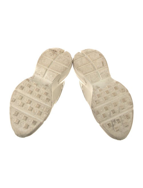 Gucci Web Accent Leather Sneakers