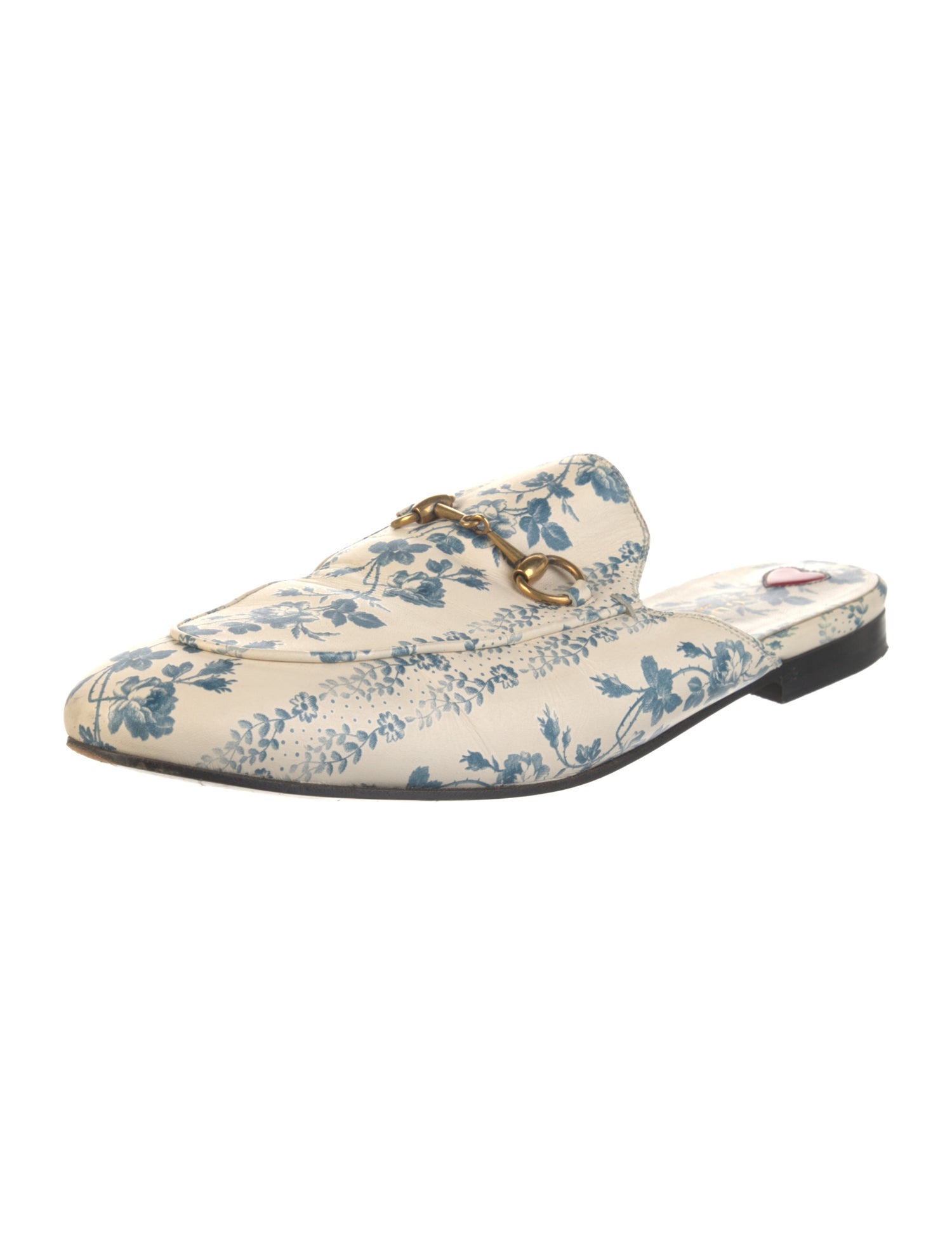 Gucci 1955 Horsebit Accent Leather Mules