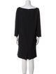 Gucci Bateau Neckline Knee-Length Dress