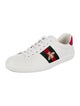 Gucci Web Accent Leather Sneakers
