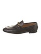Gucci Horsebit Accent Leather Dress Loafers