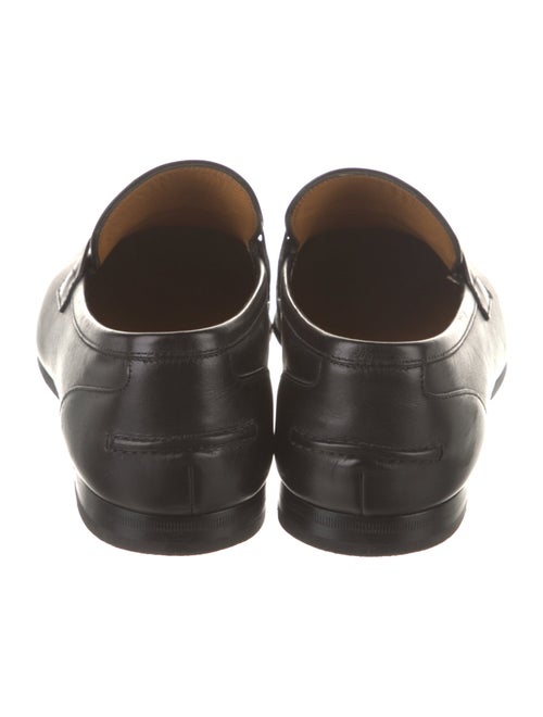 Gucci Horsebit Accent Leather Dress Loafers