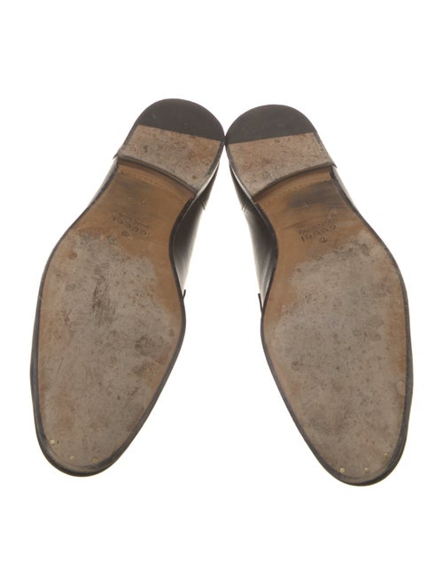 Gucci Horsebit Accent Leather Dress Loafers