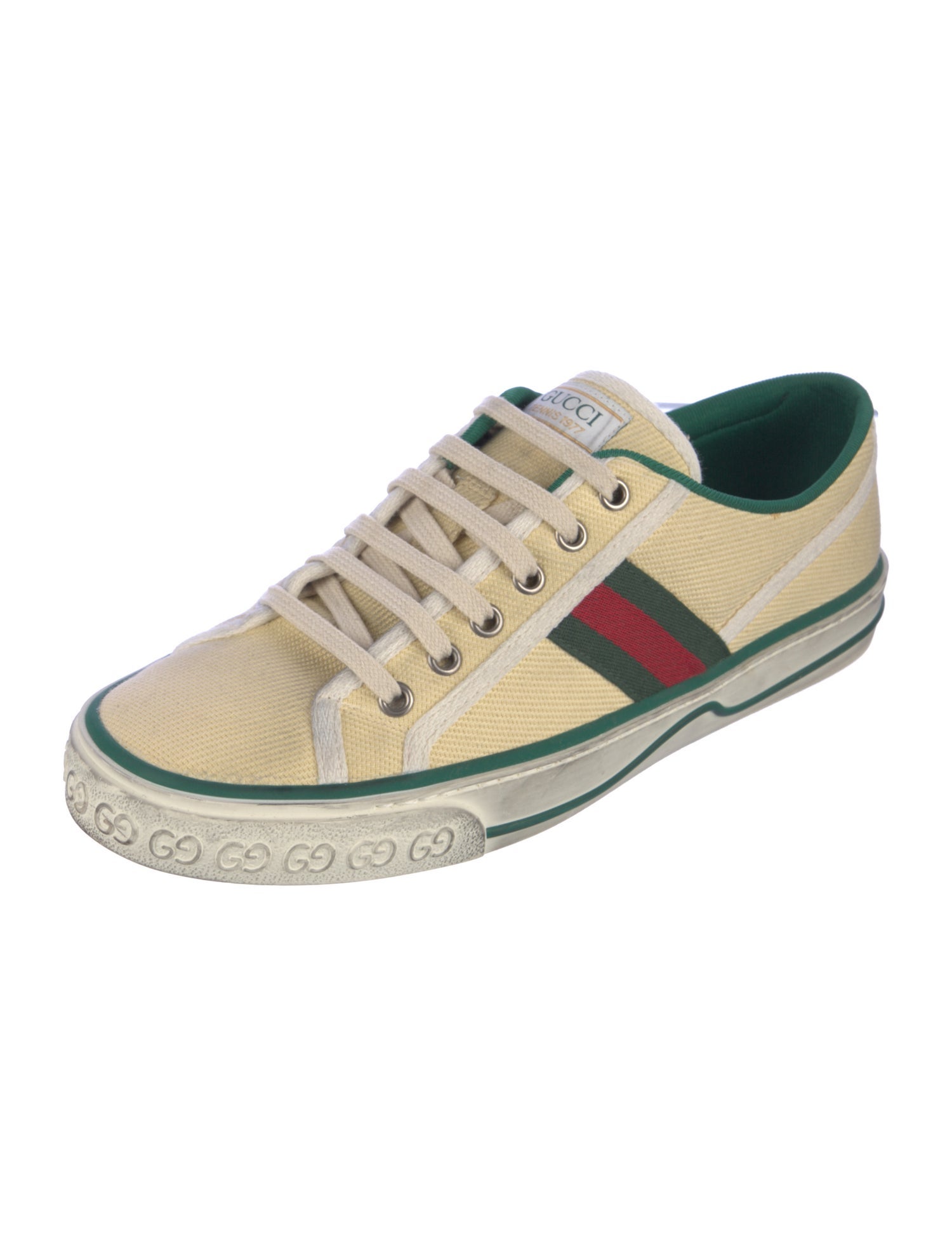 Gucci GG Logo Canvas Sneakers