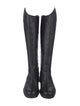 Gucci GG Signature Leather Riding Boots