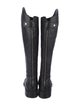 Gucci GG Signature Leather Riding Boots
