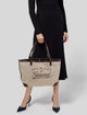 Gucci Canvas Craft Tote Large