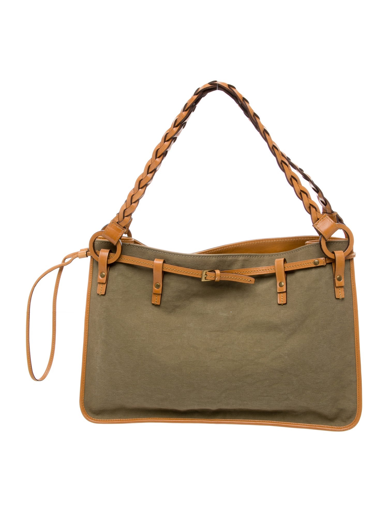 Gucci Canvas Shoulder Bag