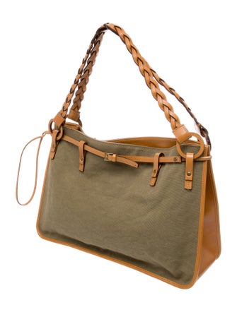 Gucci Canvas Shoulder Bag