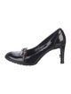 Gucci 1955 Horsebit Accent Patent Leather Pumps