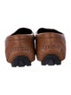 Gucci Interlocking G Logo Leather Loafers