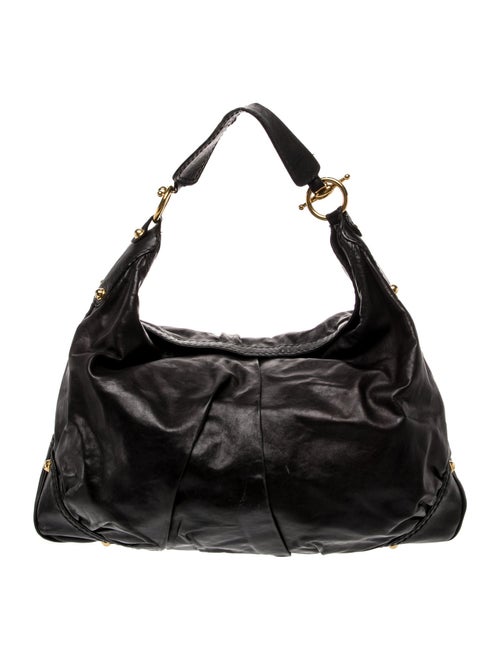 Gucci Leather Jockey Large