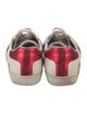Gucci Web Accent Leather Sneakers
