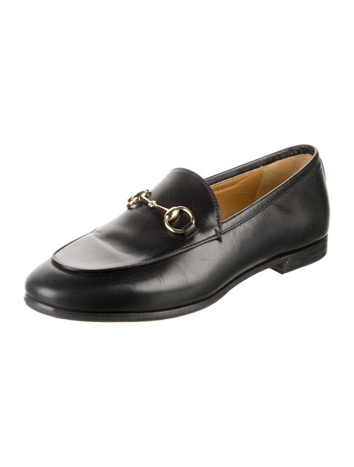 Gucci Horsebit Accent Leather Loafers