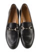 Gucci Horsebit Accent Leather Loafers