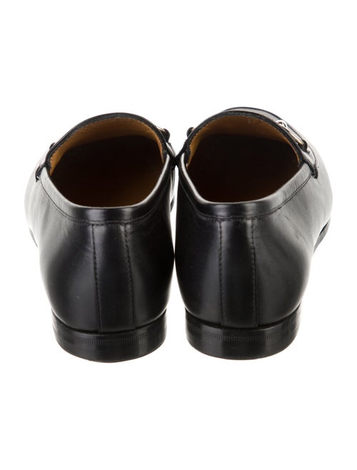 Gucci Horsebit Accent Leather Loafers