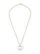 Gucci Interlocking G Pendant Necklace