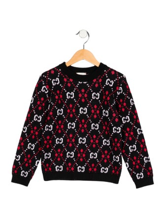 Gucci Kids' Pattern Print Sweater