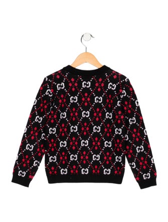 Gucci Kids' Pattern Print Sweater