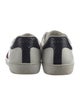 Gucci Web Accent Leather Sneakers