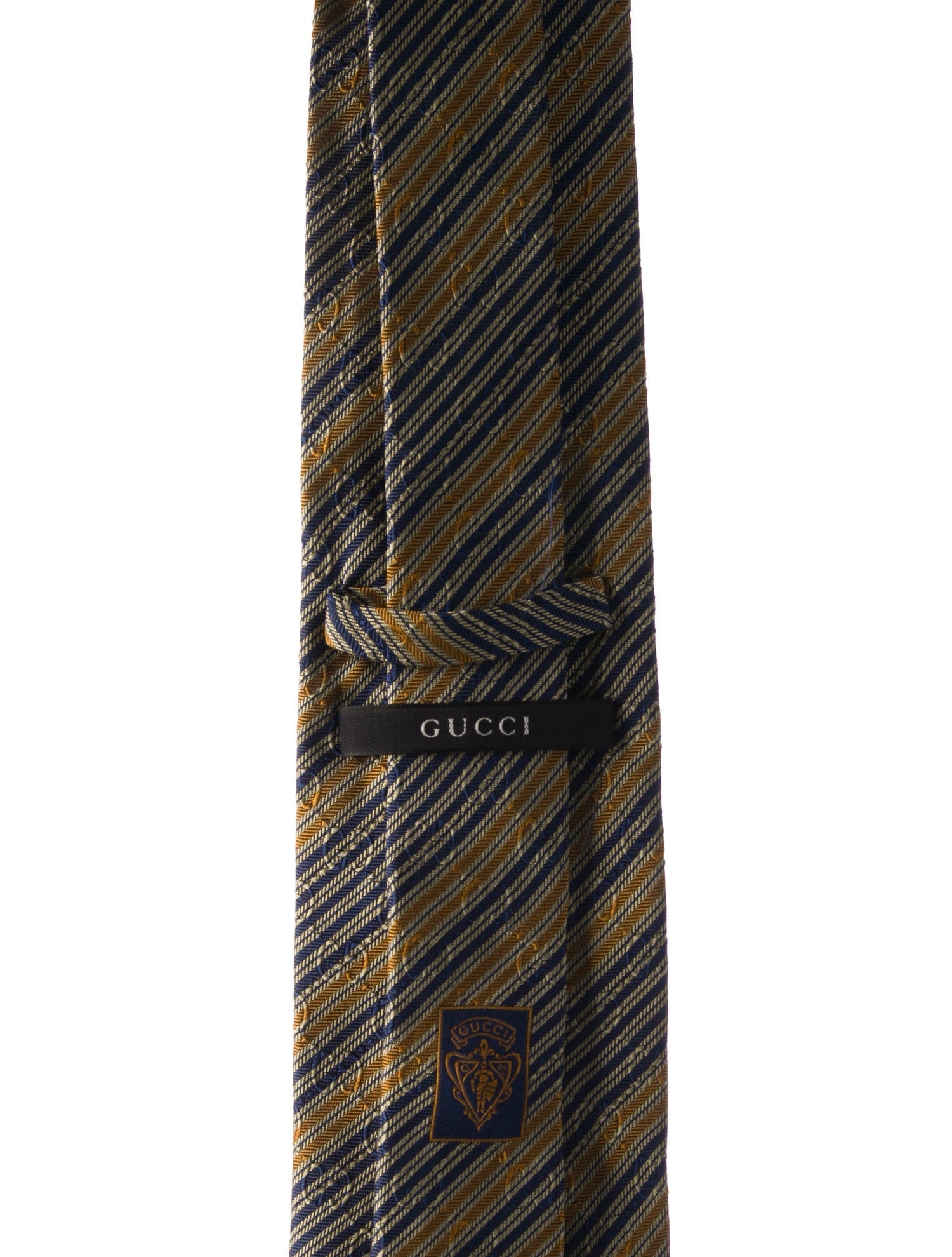 Gucci Blue pattern tie