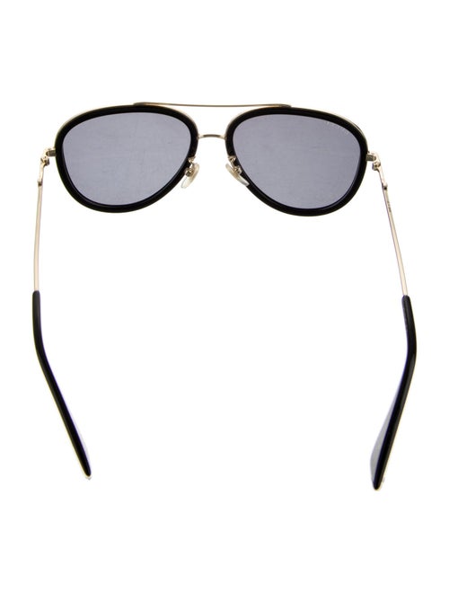Gucci Interlocking G Logo Aviator Sunglasses