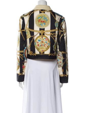 Gucci 2023 Gucci 2023 Reversible Cropped Jacket Bomber Jacket