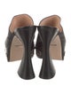 Gucci GG Logo Leather Mules