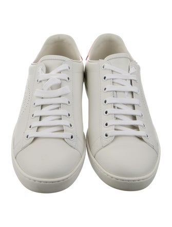 Gucci Interlocking G Logo Leather Sneakers