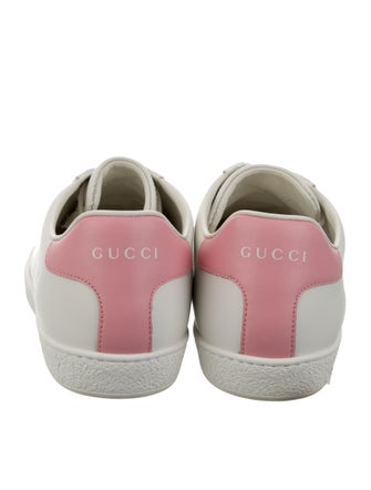 Gucci Interlocking G Logo Leather Sneakers
