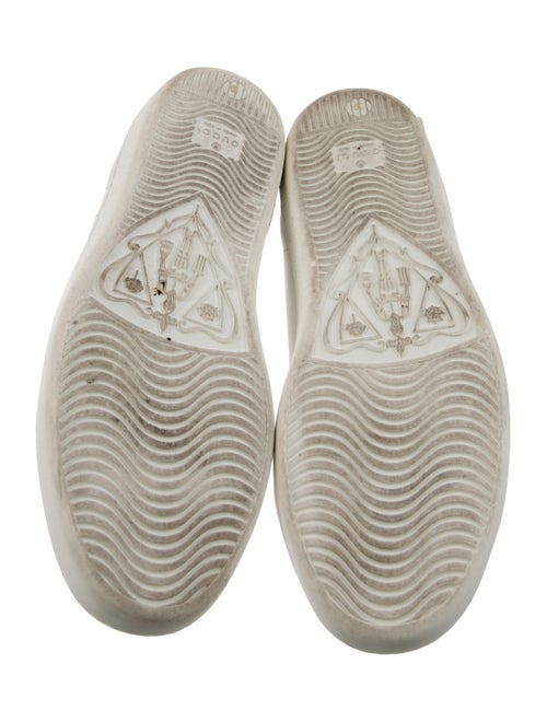 Gucci Interlocking G Logo Leather Sneakers