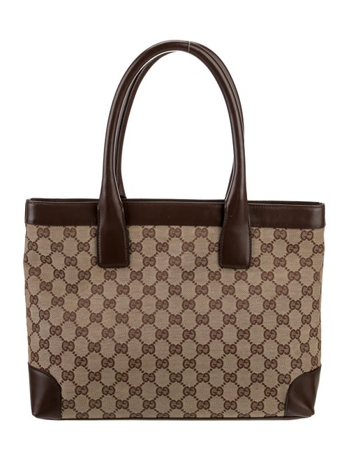Gucci Canvas GG Canvas Tote Bag