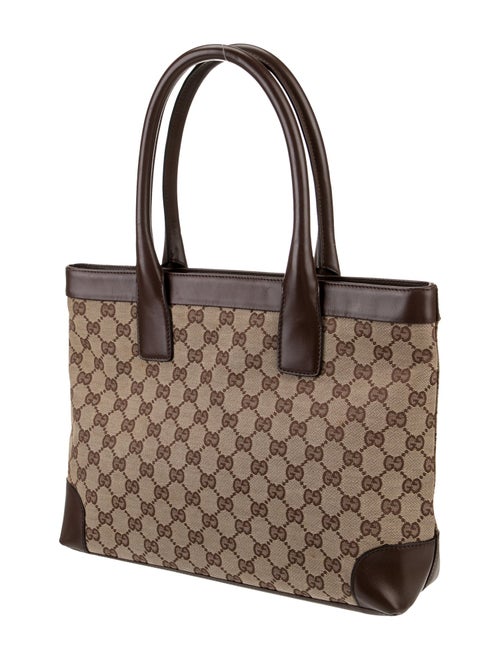 Gucci Canvas GG Canvas Tote Bag