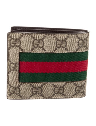 Gucci GG Supreme Bifold Wallet