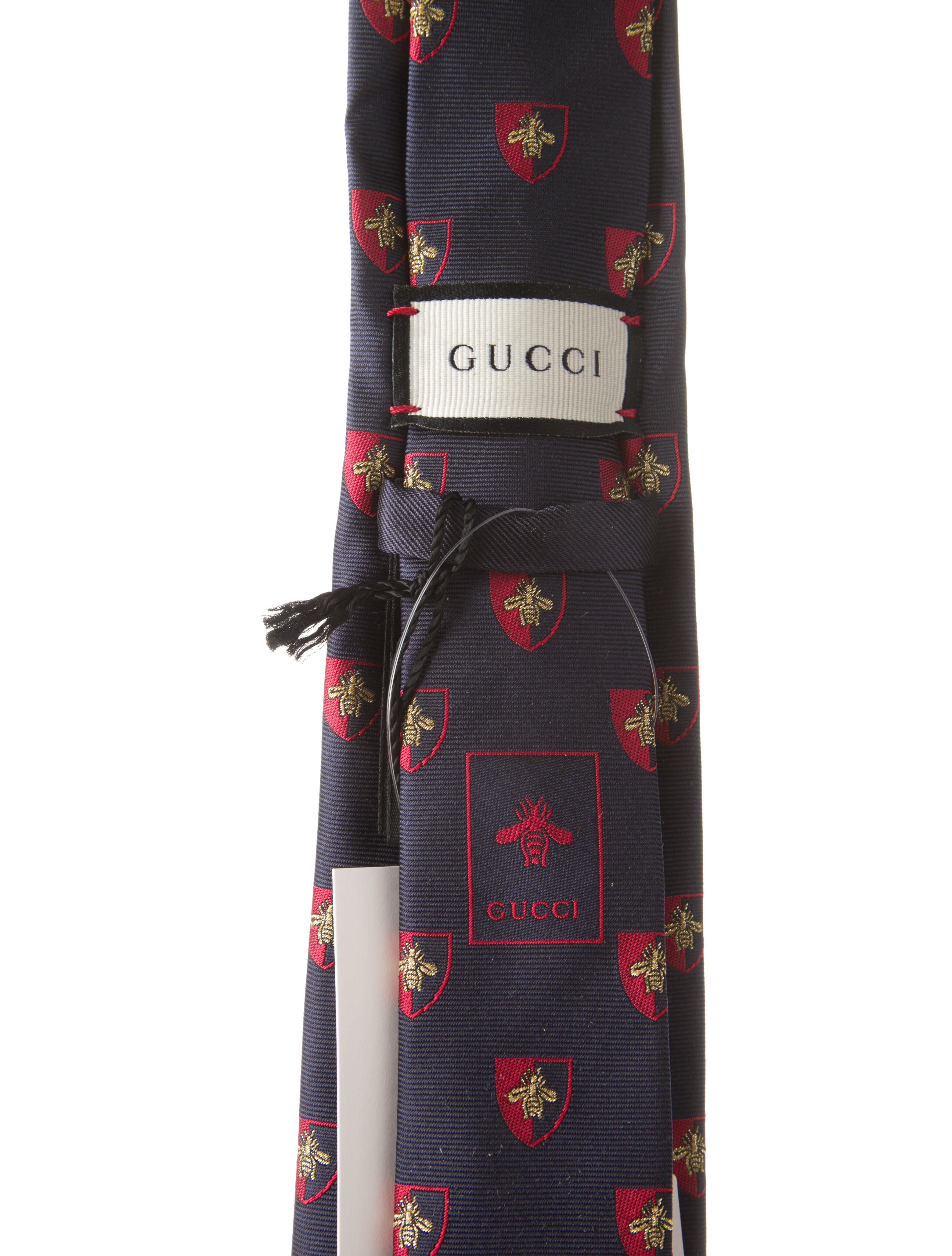 Gucci Pattern Print Tie w/Tags