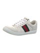Gucci Web Accent Leather Sneakers