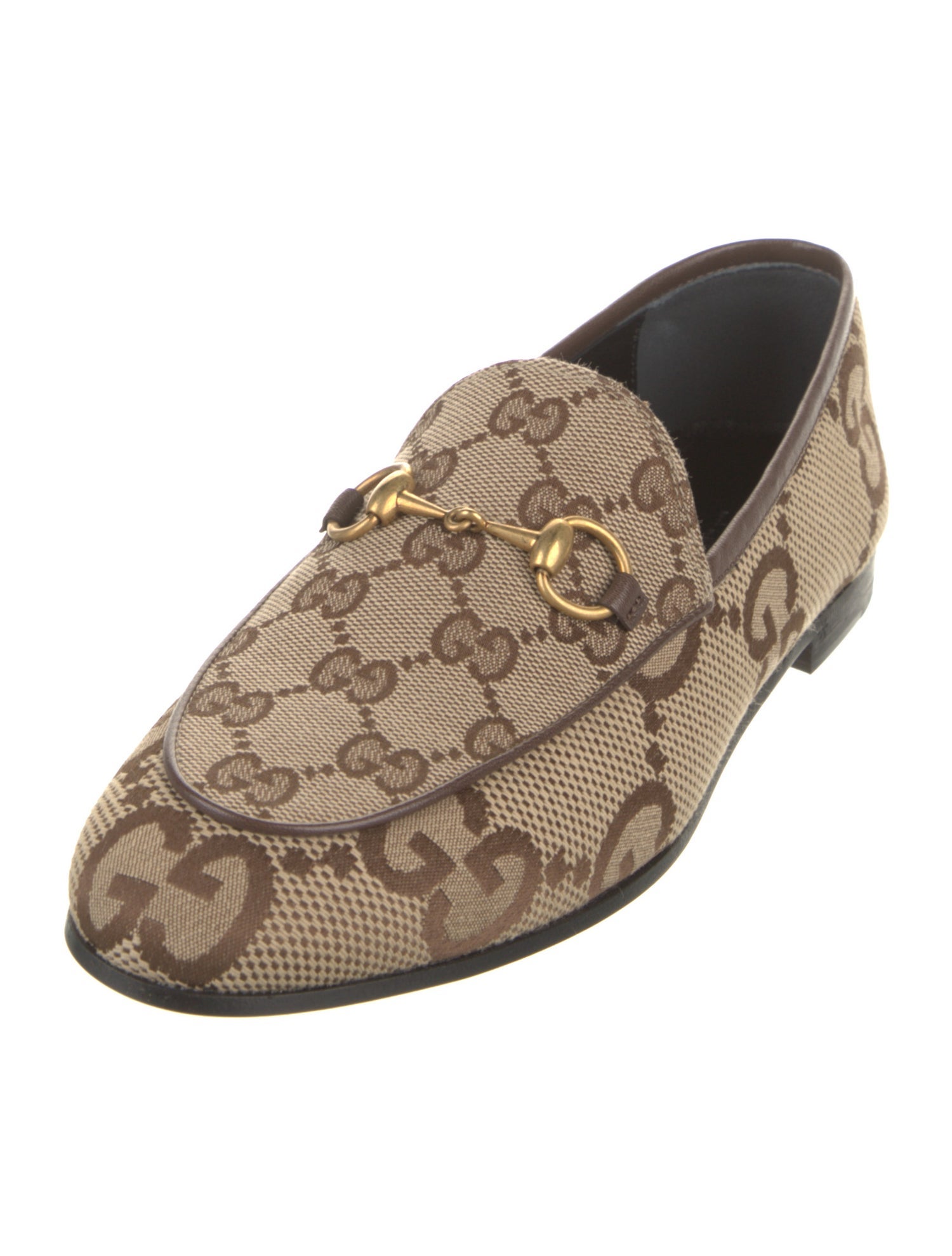 Gucci GG Canvas Canvas Loafers