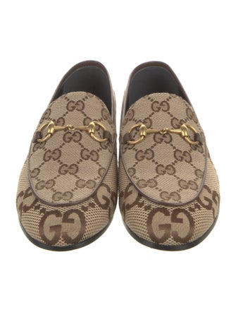Gucci GG Canvas Canvas Loafers