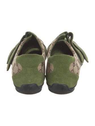 Gucci GG Canvas Suede Sneakers