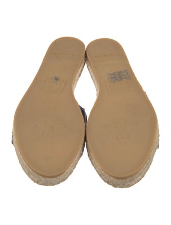 Gucci GG Crystal Denim Espadrilles
