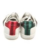 Gucci Web Accent Leather Sneakers
