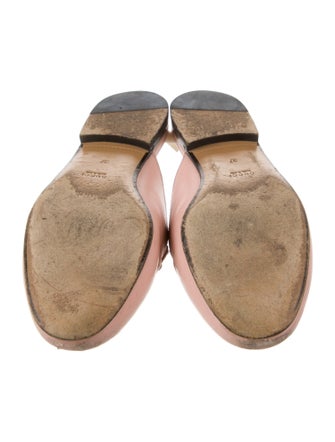 Gucci Leather Mules