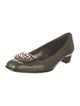 Gucci Interlocking G Logo Patent Leather Flats