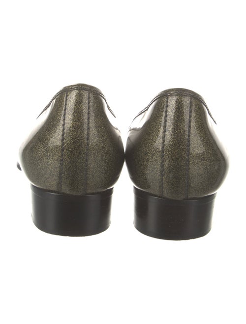 Gucci Interlocking G Logo Patent Leather Flats